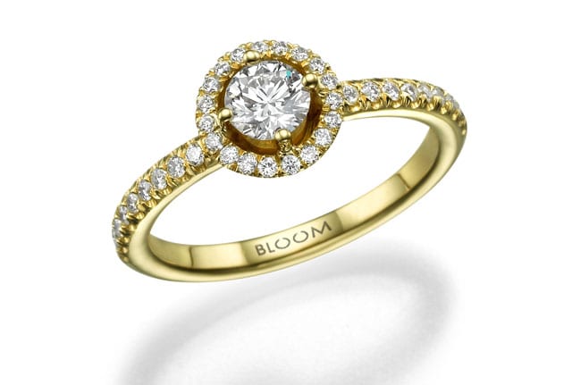 טבעת נישואין, טבעת זהב צהוב עם יהלומים, טבעת יהלום, טבעת זהב, טבעת יהלומים, טבעת אירוסין, 14500 שח, להשיג ב- BLOOM תכשיטי יוקרה שוהם 6 קמת גן, יחצ, EFIFO