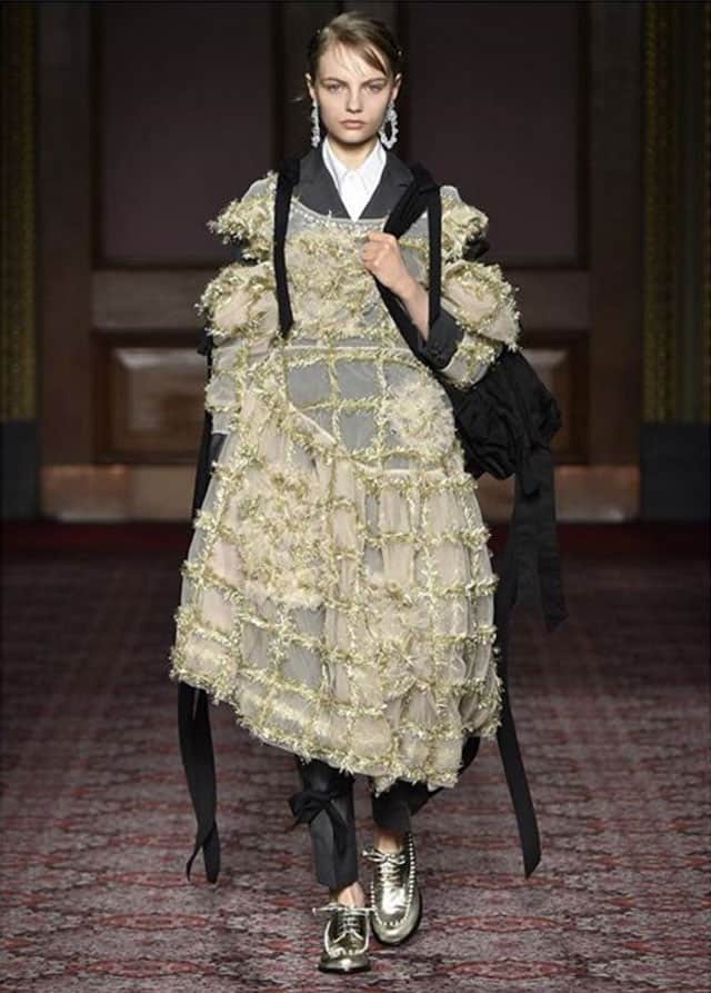 סימון רושה, SIMONE ROCHA, שבוע האופנה בלונדון 2018. צילום: אינסטגרם