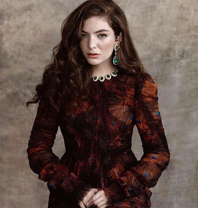 בצילום: הזמרת לורד (Lorde). צילום: אינסטגרם - 11