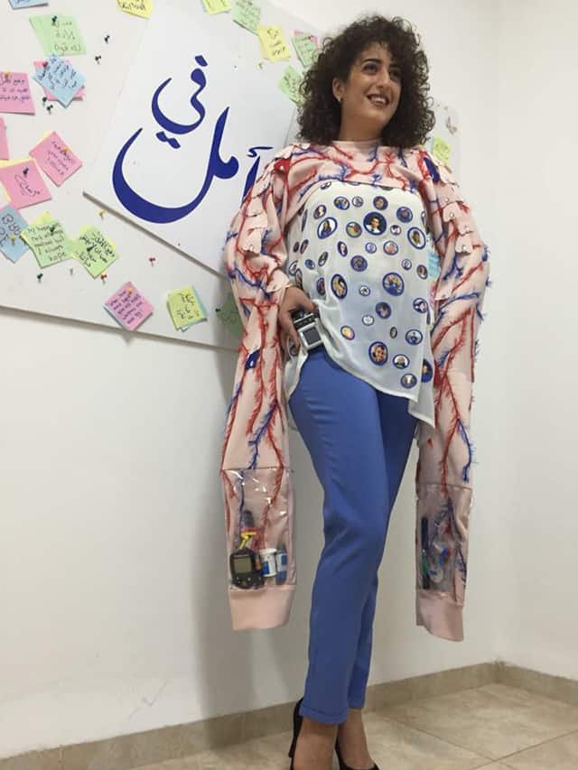 חנאן אחמד, המחלקה לעיצוב אופנה - המרכז האקדמי ויצו חיפה. צילום: יח״צ