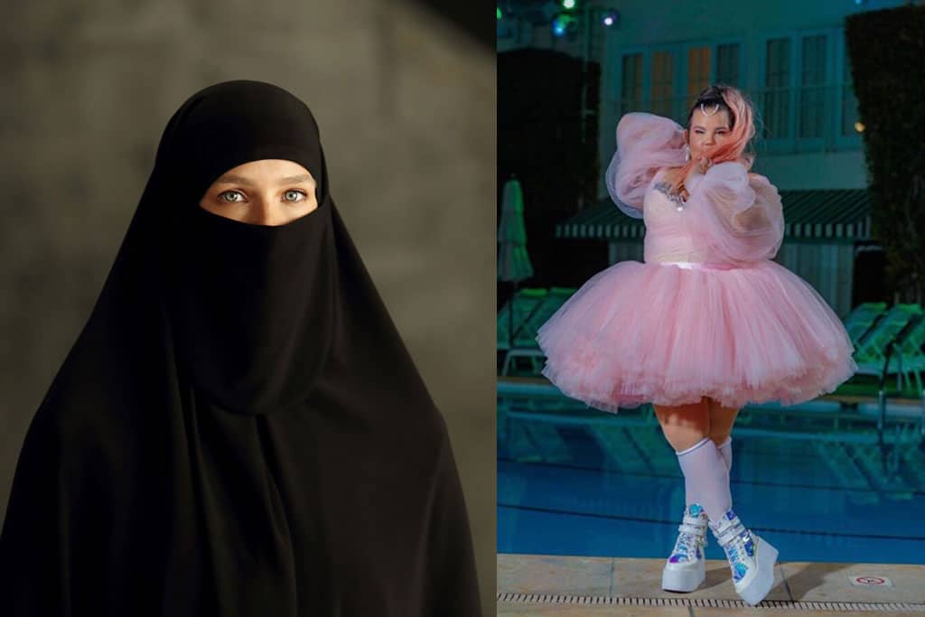 נטע ברזילי לובשת גליה להב, בר רפאלי בקמפיין כאן זה לא איראן של הודיס-Fashion Israel - מגזין אופנה