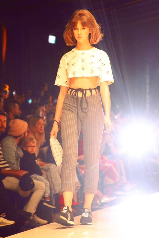 ליליה בתצוגת אופנה של מעוז דהאן. שבוע האופנה תל אביב 2018. צילום: עומר רביבי-1