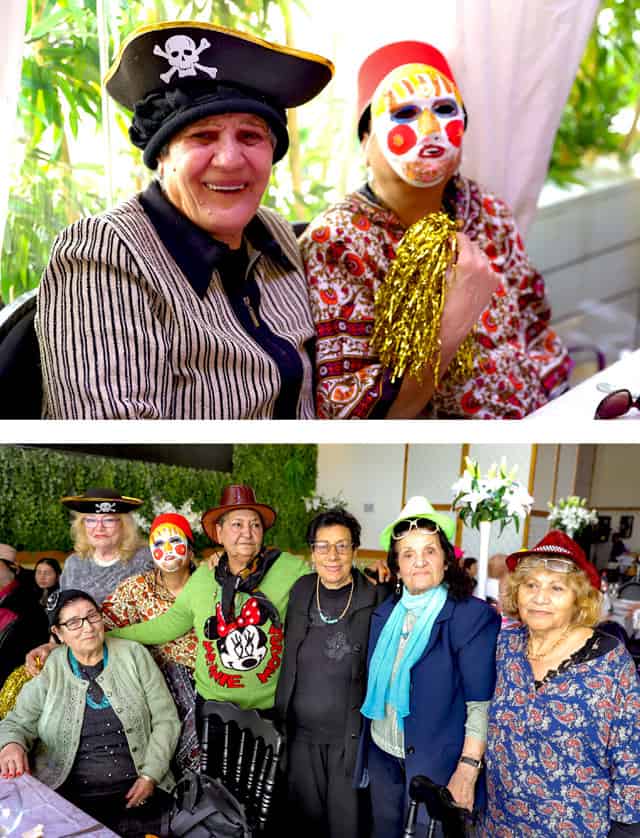 פורים 2018: מסיבת תחפושות של קשישים משכונת עזרא ומשכונת התקווה. צילום: מיטל אזולאי - 8