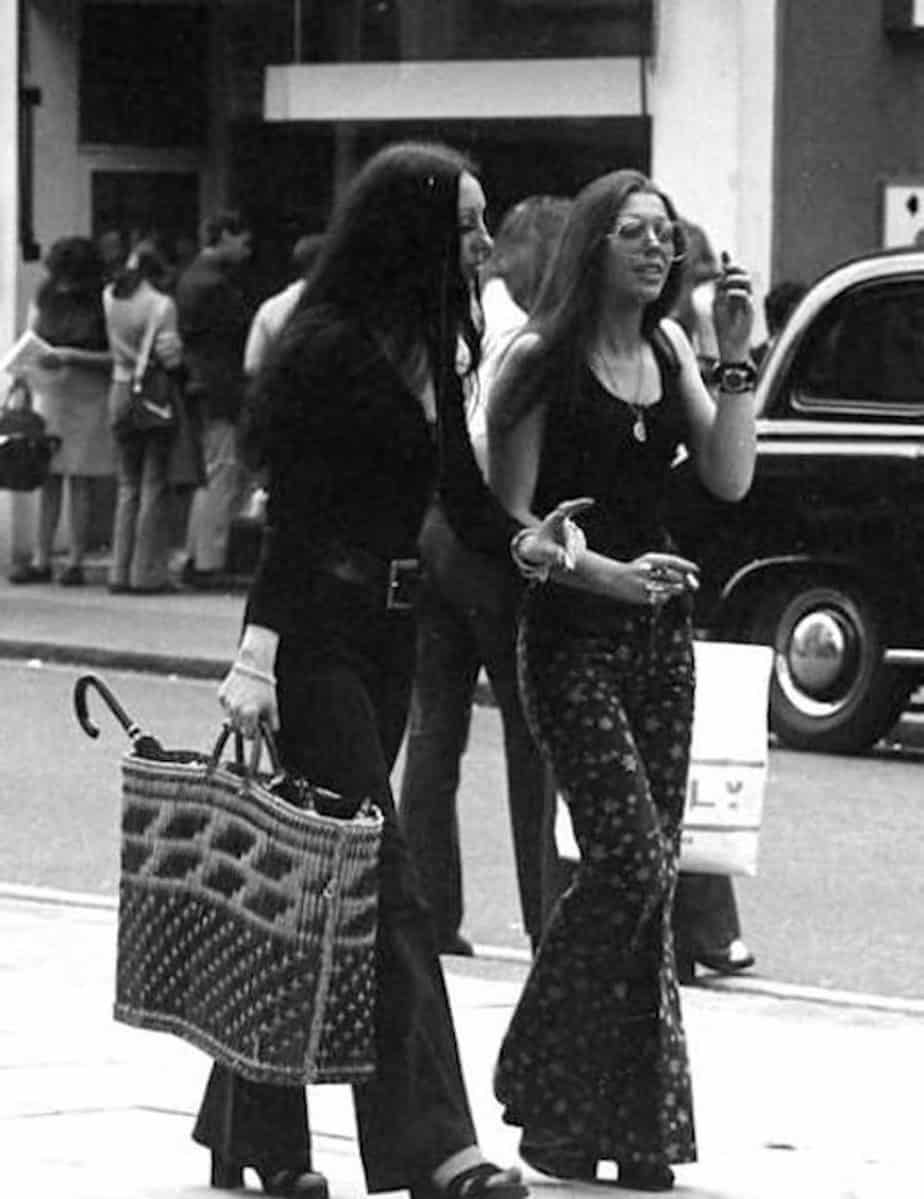 סטריט סטייל שנות ה-70. צילום: פינטרסט