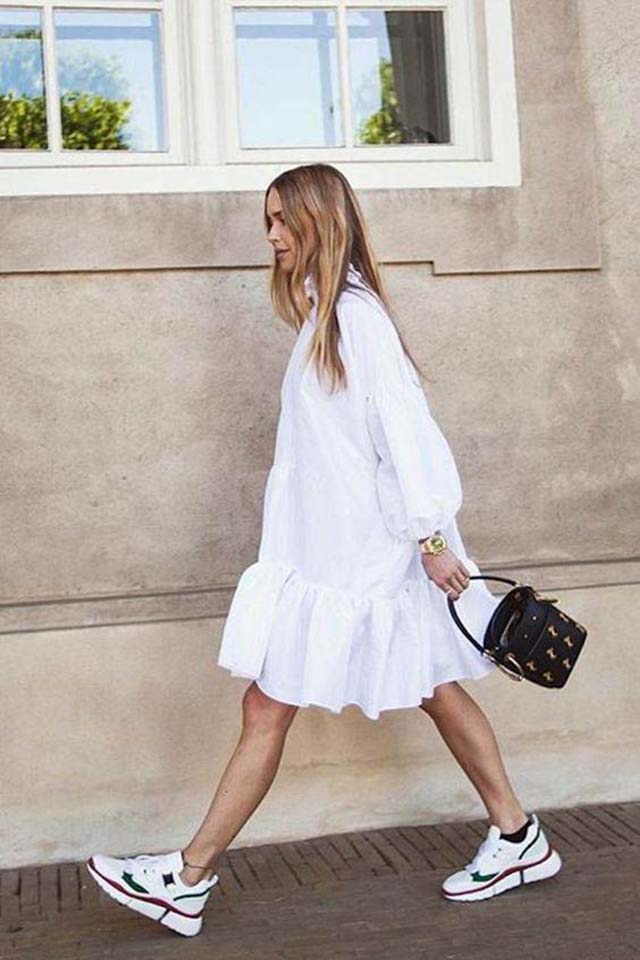 שמלה לבנה ליום כיפור, פינטרסט, מגזין אופנה