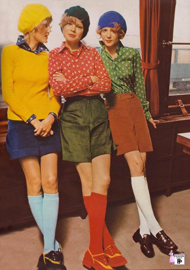 Groovy 70's -Colorful photoshoots of the 1970s Fashion and Style Trends