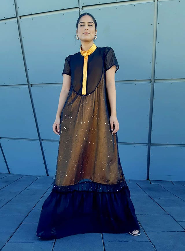 שמלה של לימור דוקאן. צילום: יח״צ, מגזין אופנה
