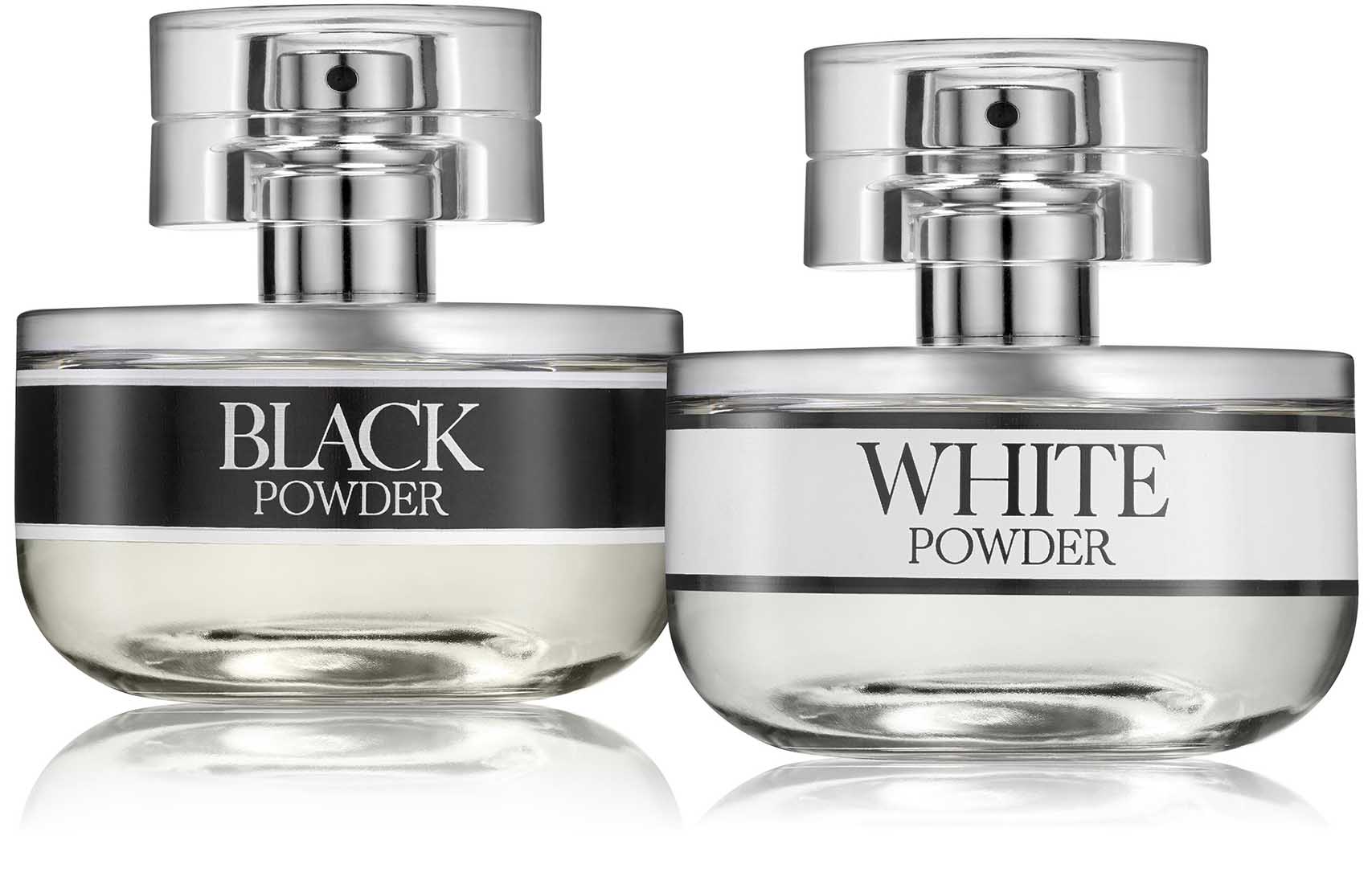 White Powder & black powder בושם לנשים מבית קרליין_מגזין אופנה