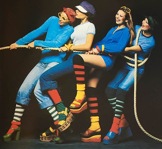 בגדי ספורט, שנות ה-80_מגזין אופנה