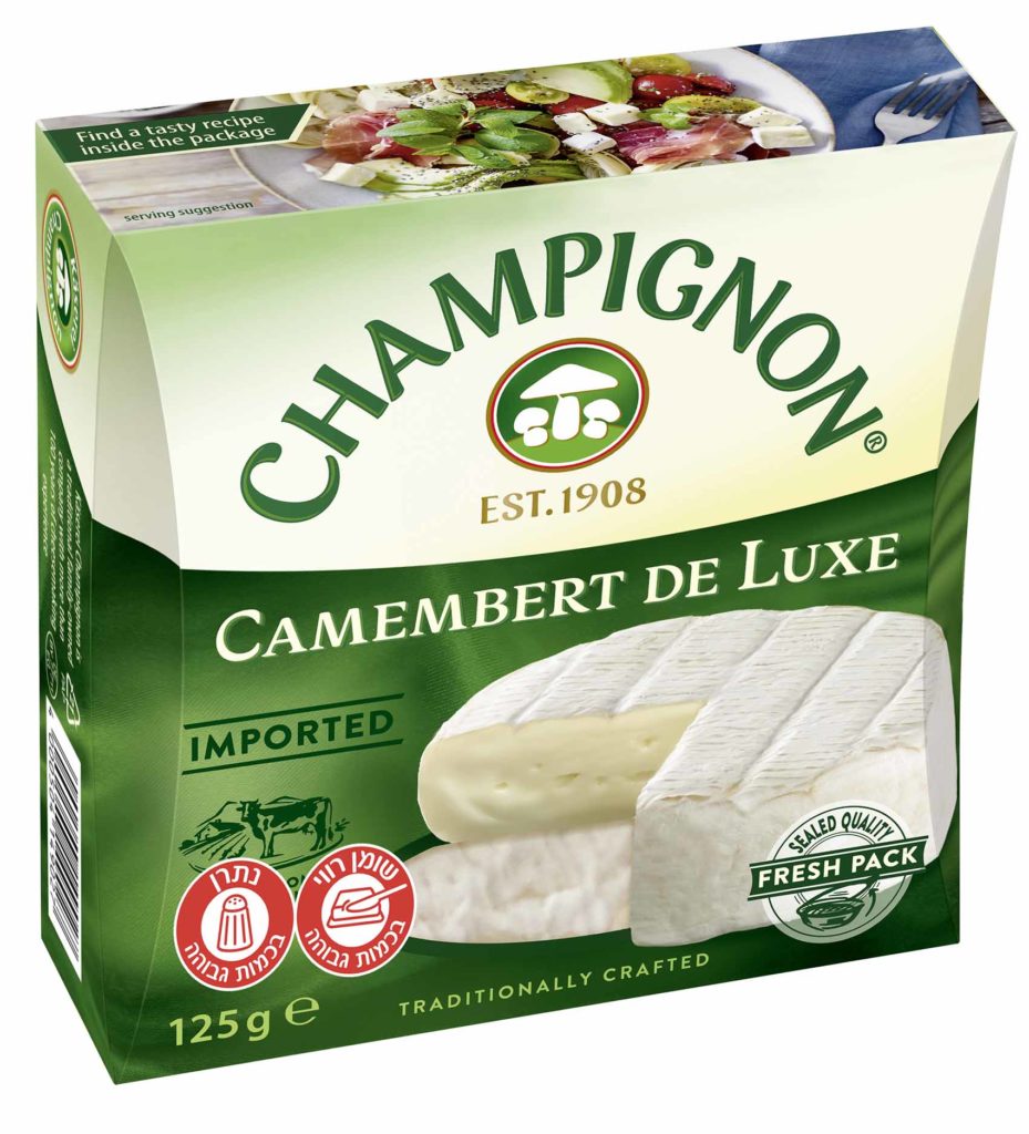ישרקו משיקה גבינת קממבר שמפיניון דה לוקס המחיר 19.50 שקל. צילום: אסף לוי  -8 
