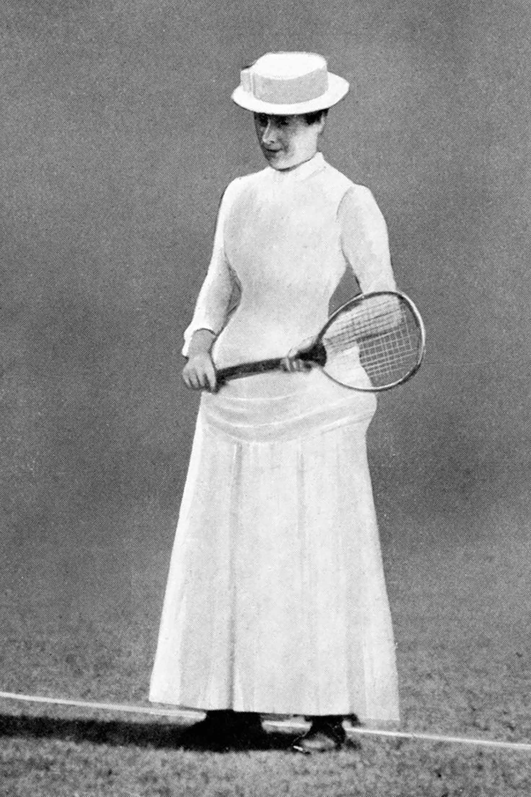 From Corsets And Petticoats To Lycra And Nike, This Is A Brief History Of Wimbledon Fashion. צילום: פינטרסט-1