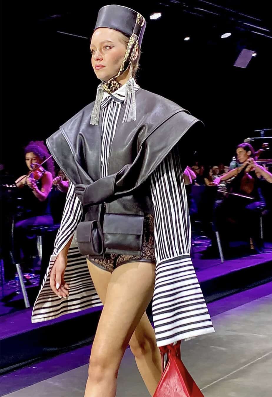 עיצוב אופנה: עינב סעיד. שנקר 2025, צילום: רפי דלויה -1