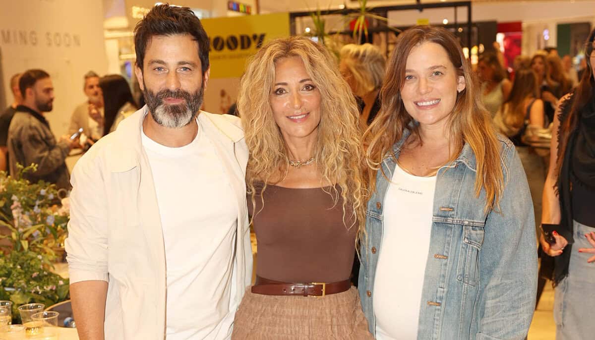 יהודה לוי ודנה פרידר עם אורנה אלוביץ׳. צילום: אור גפן . צילום: אור גפן - חדשות. האופנה- מגזין אופנה לנשים