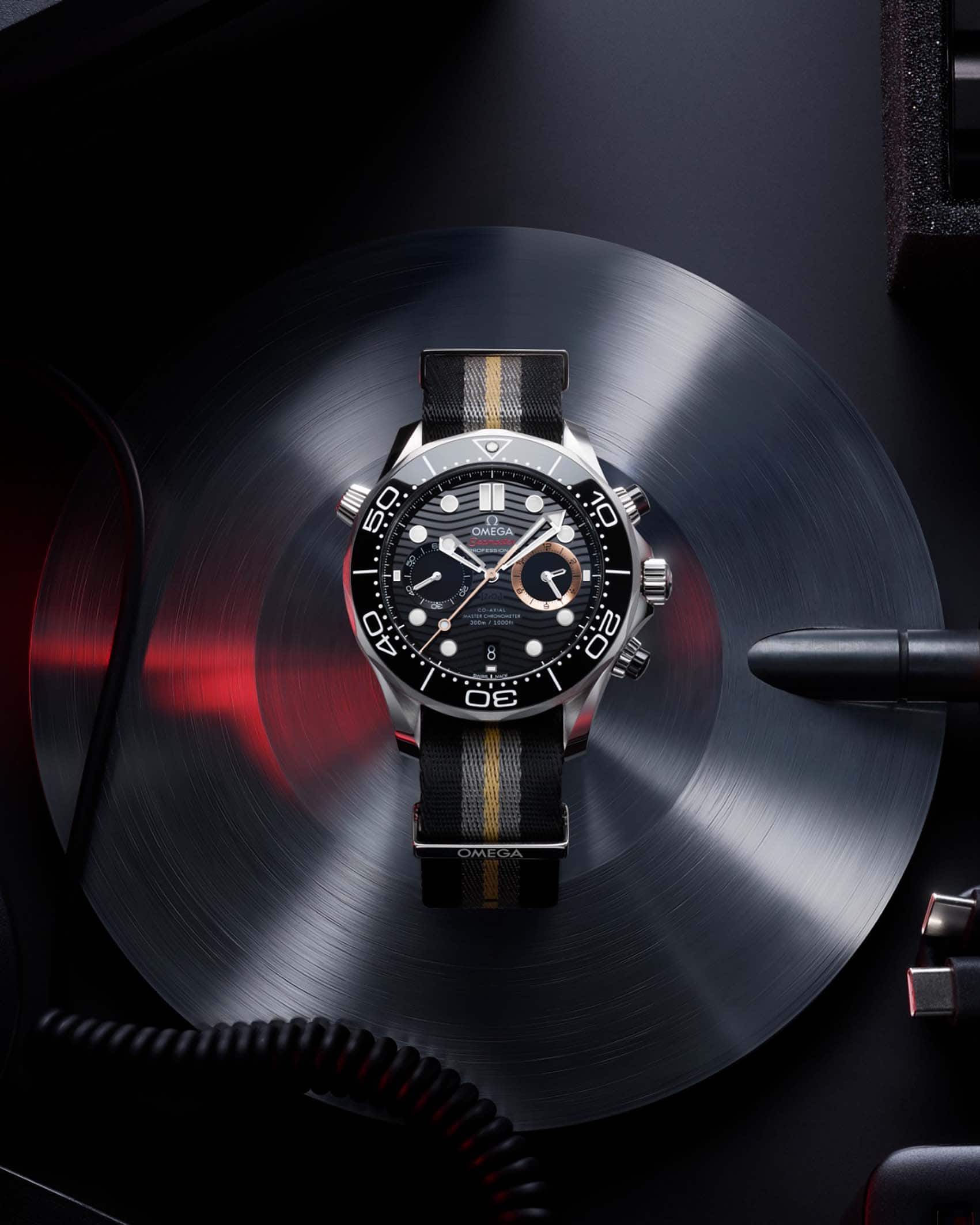 OMEGA. ג׳יימס בונד 007 First Light מסדרת Seamaster Diver. צילום: יח״צ חו״ל -17