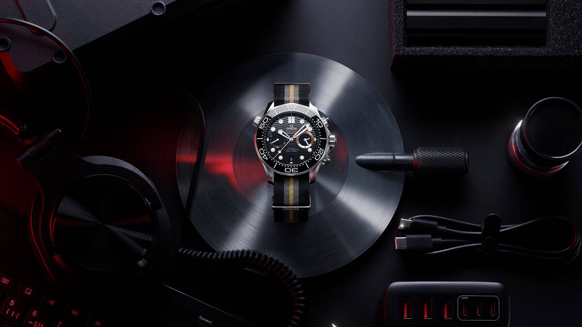OMEGA. ג׳יימס בונד 007 First Light מסדרת Seamaster Diver. צילום: יח״צ חו״ל -1